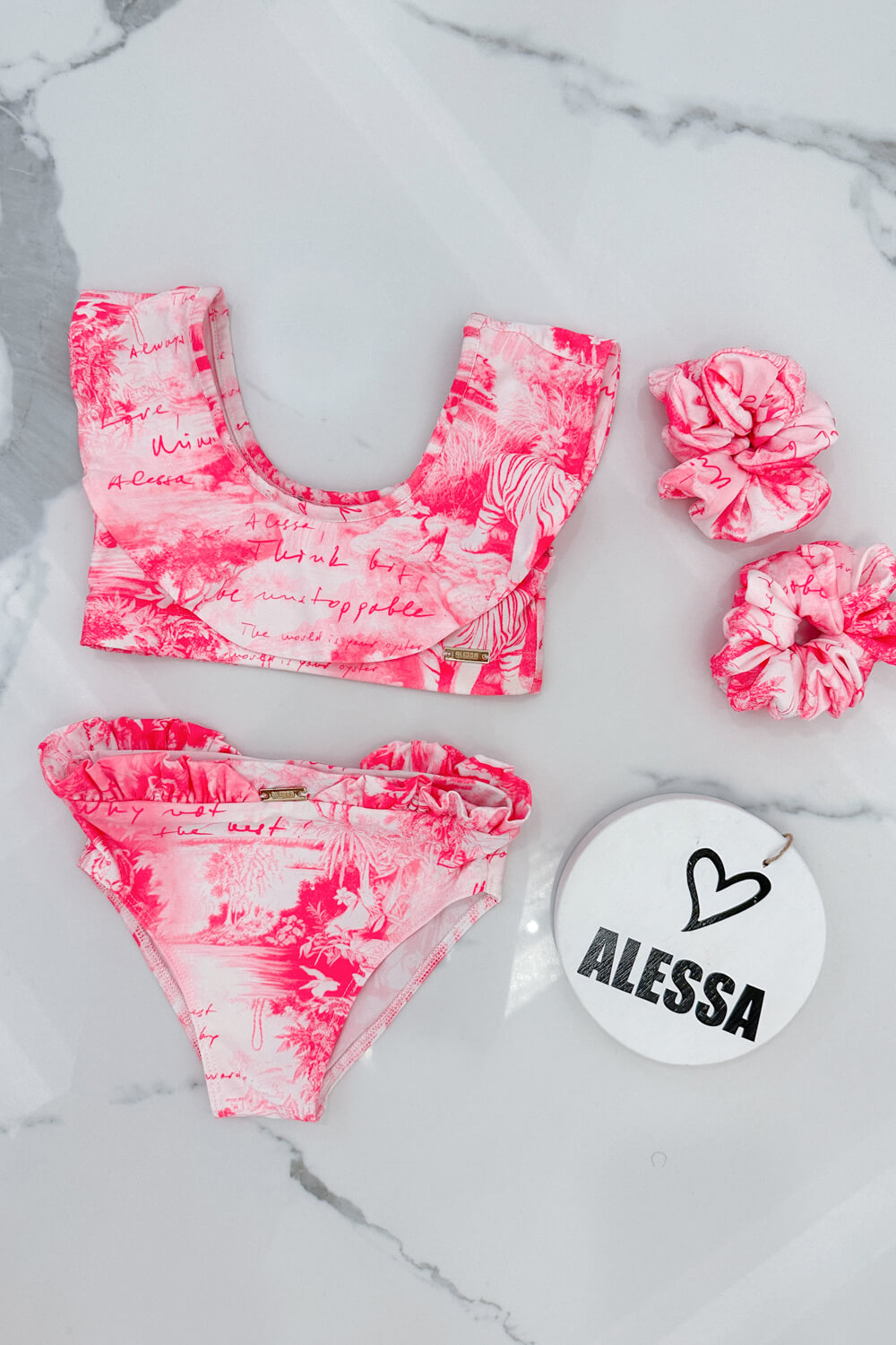 Trendsetter Icon Mini Costum de Baie Bikini - Pink - Imagine 13