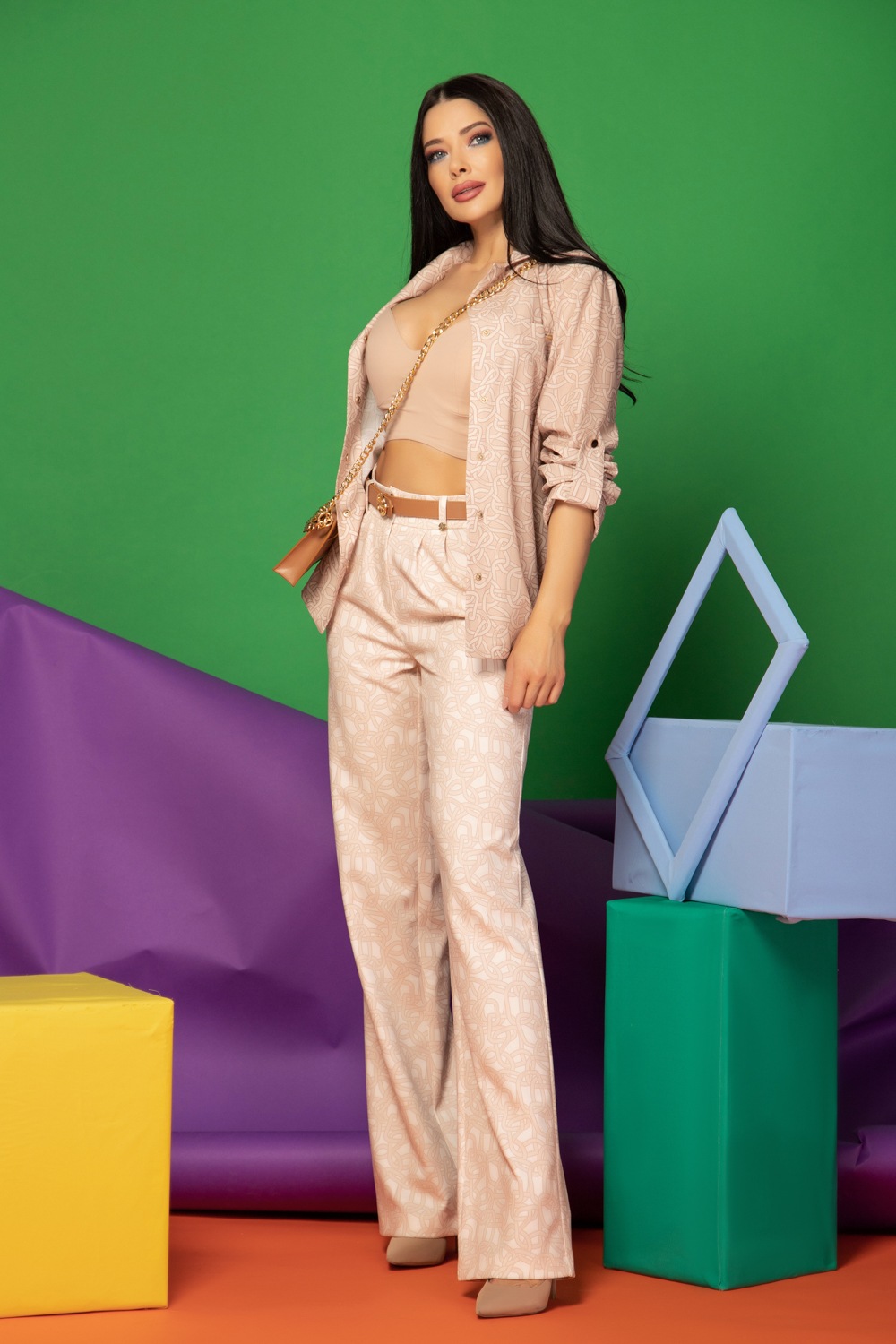What a Delight Crop-Top - Nude - Imagine 9