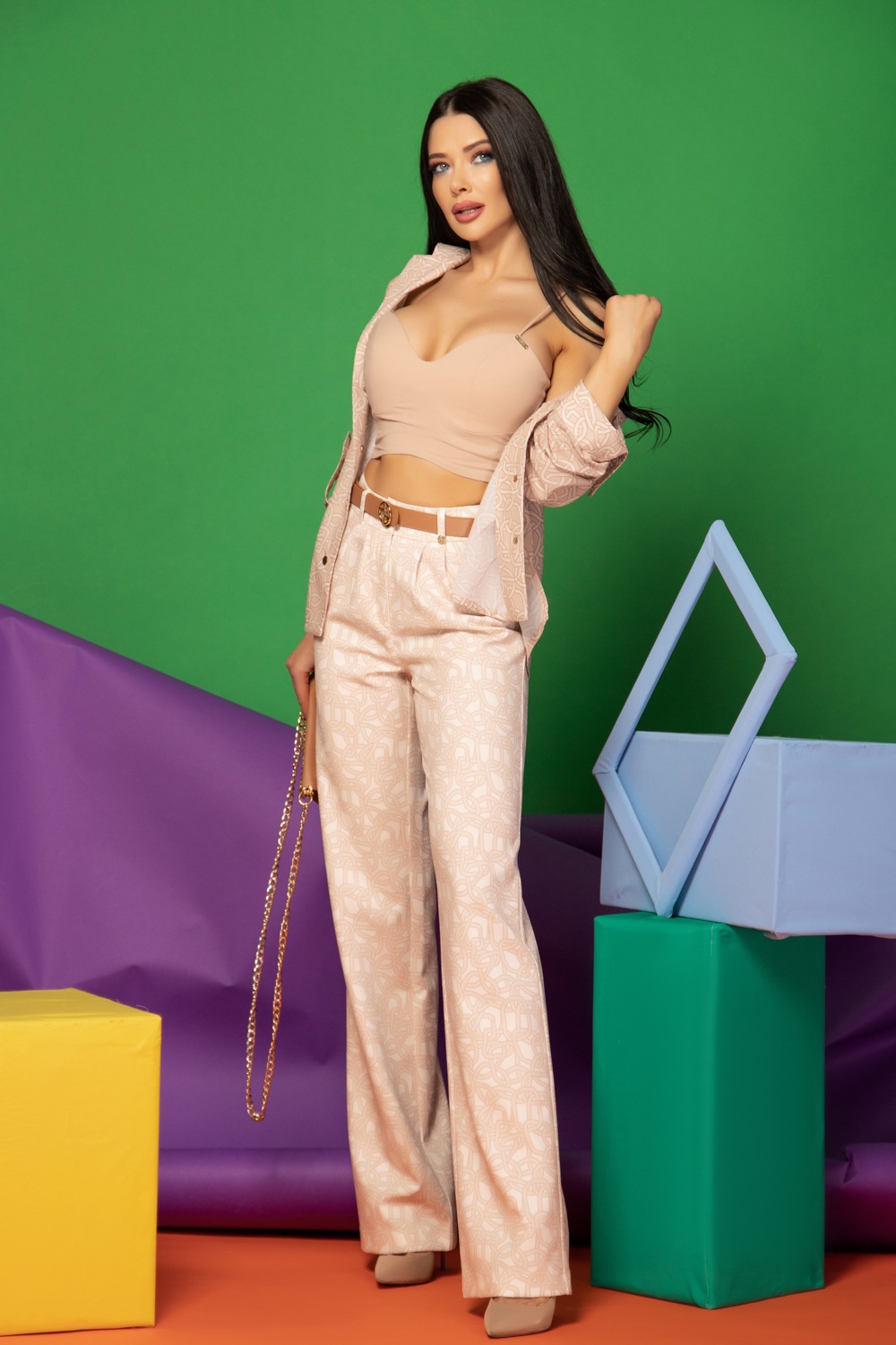 What a Delight Crop-Top - Nude - Imagine 11