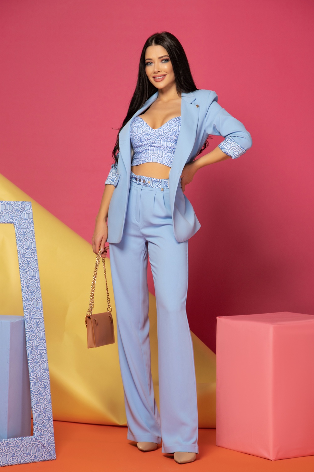 Till Afterglow crop top - Luxury Blue - Imagine 15