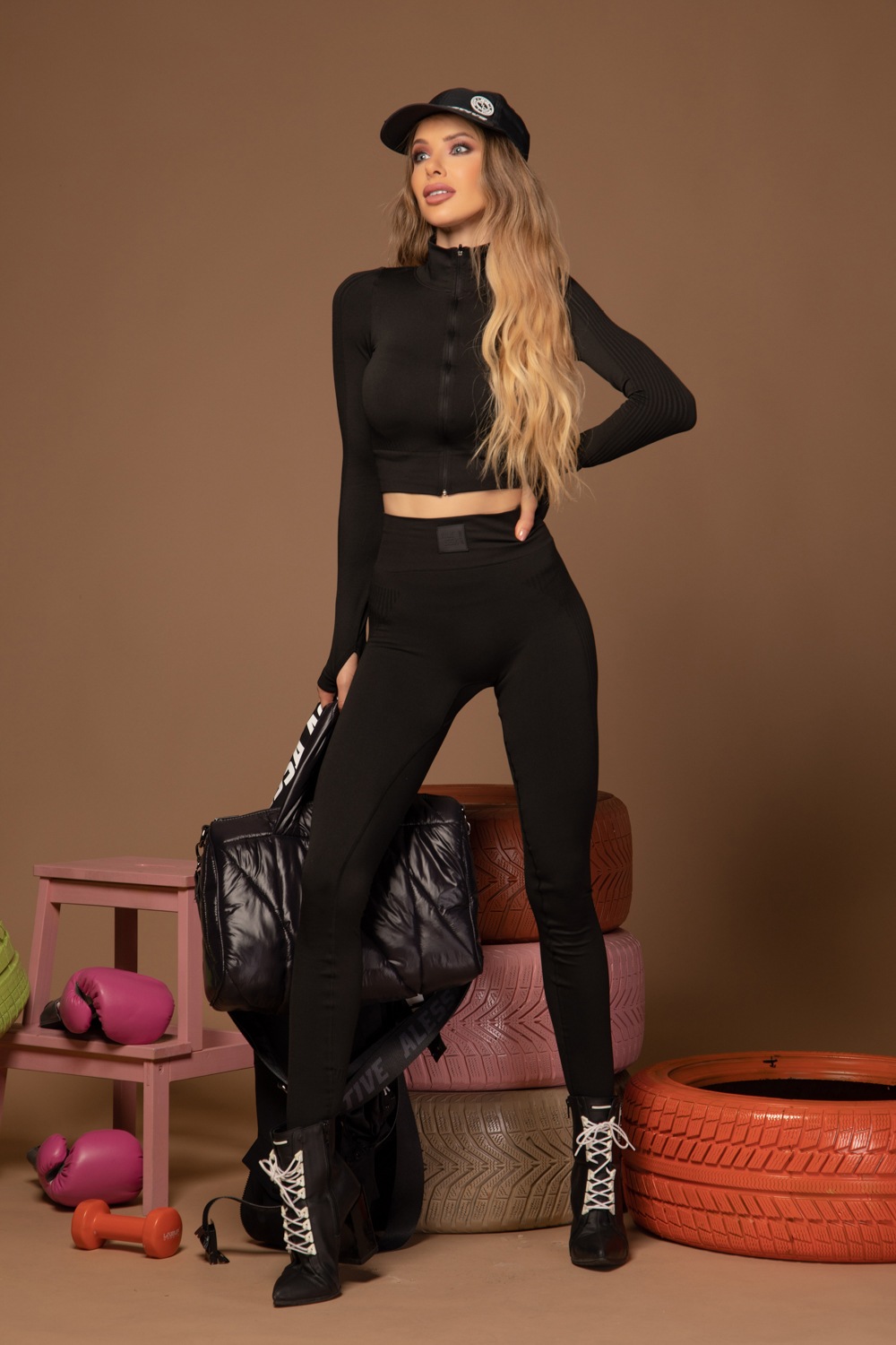 Perfect Shape Bluza Fără Cusături - Black - Imagine 12