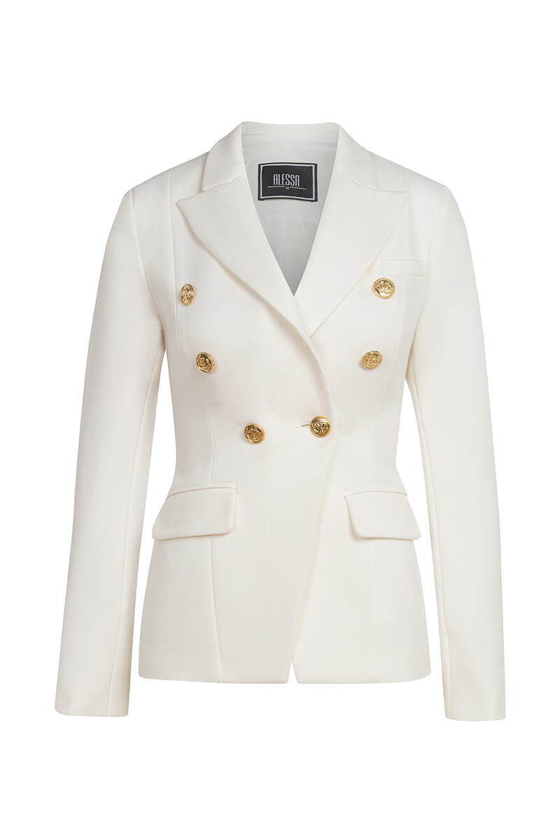 Make It Yours Blazer - Ecru - Imagine 21