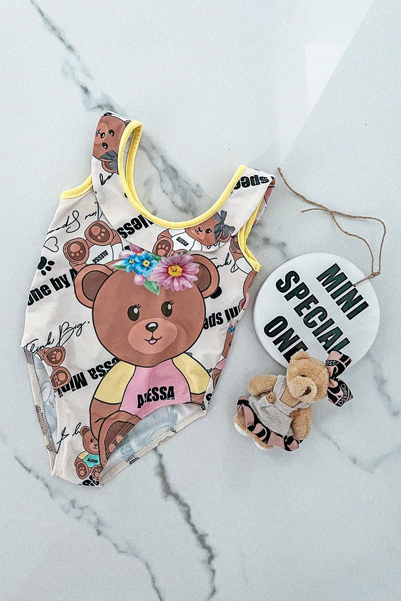 Too Cute to Handle Mini Costum De Baie Întreg - Imagine 6