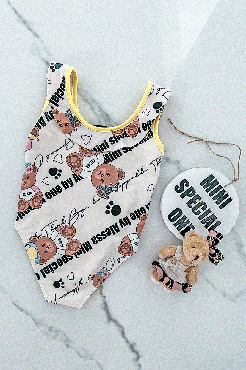 Too Cute to Handle Mini Costum De Baie Întreg - Imagine 5