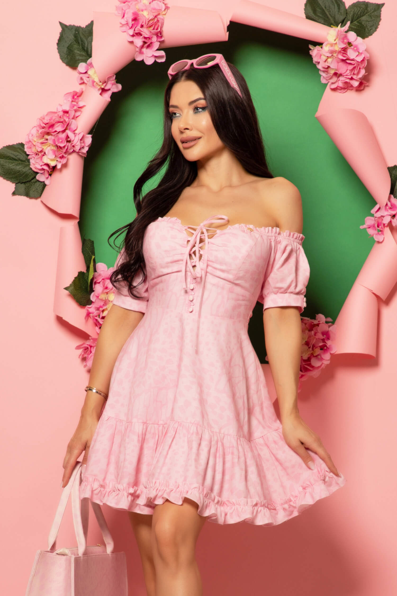 Sugar Rush Ruffles Rochie Din Bumbac - Imagine 15