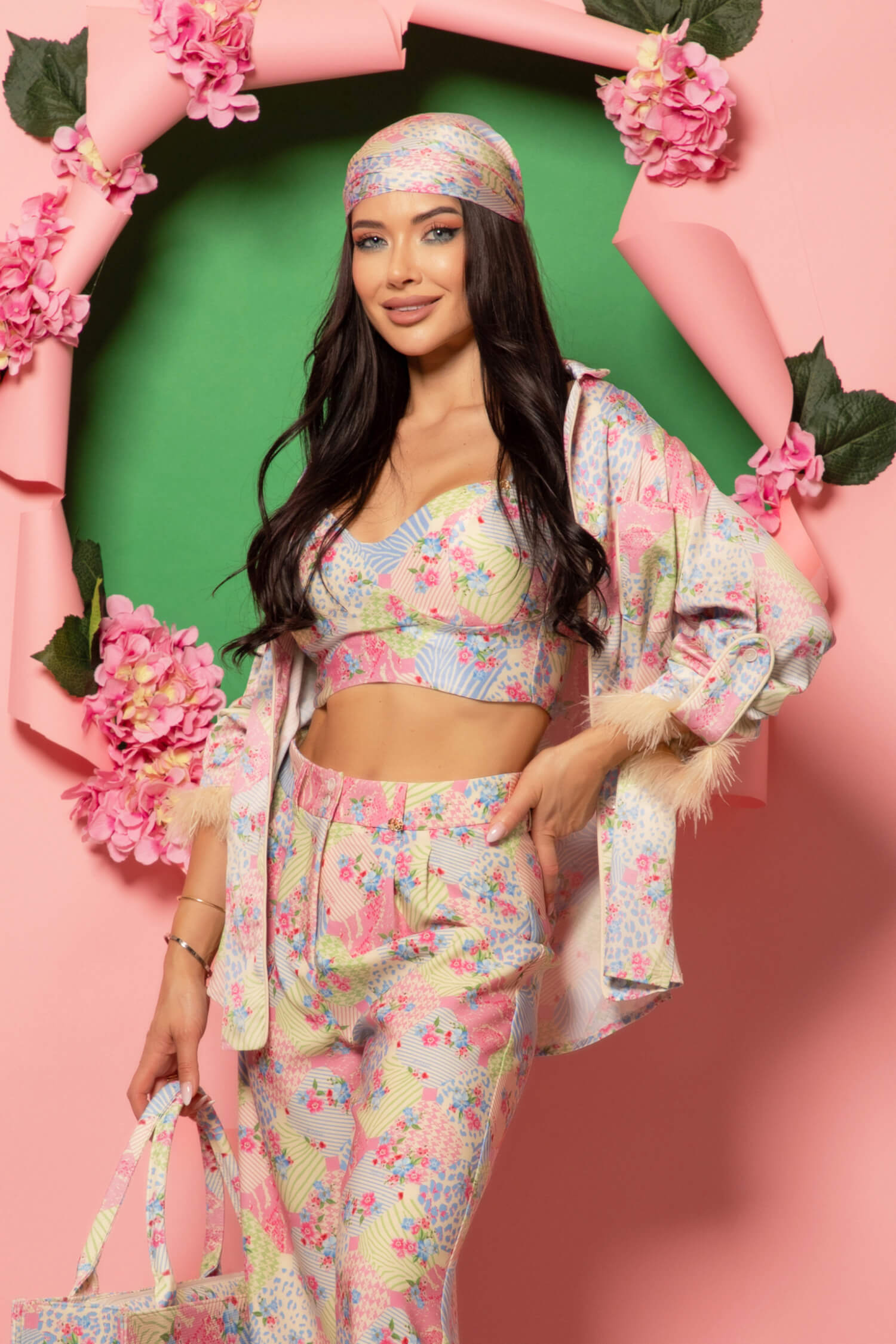 Enchanting Euphoria Pantaloni Lung - Imagine 10