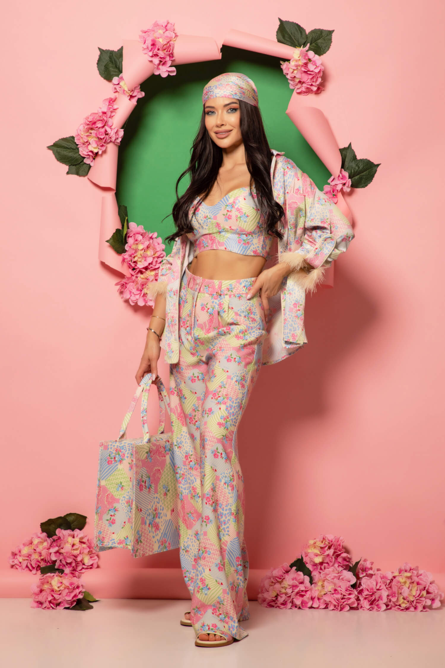 Enchanting Euphoria Pantaloni Lung - Imagine 11