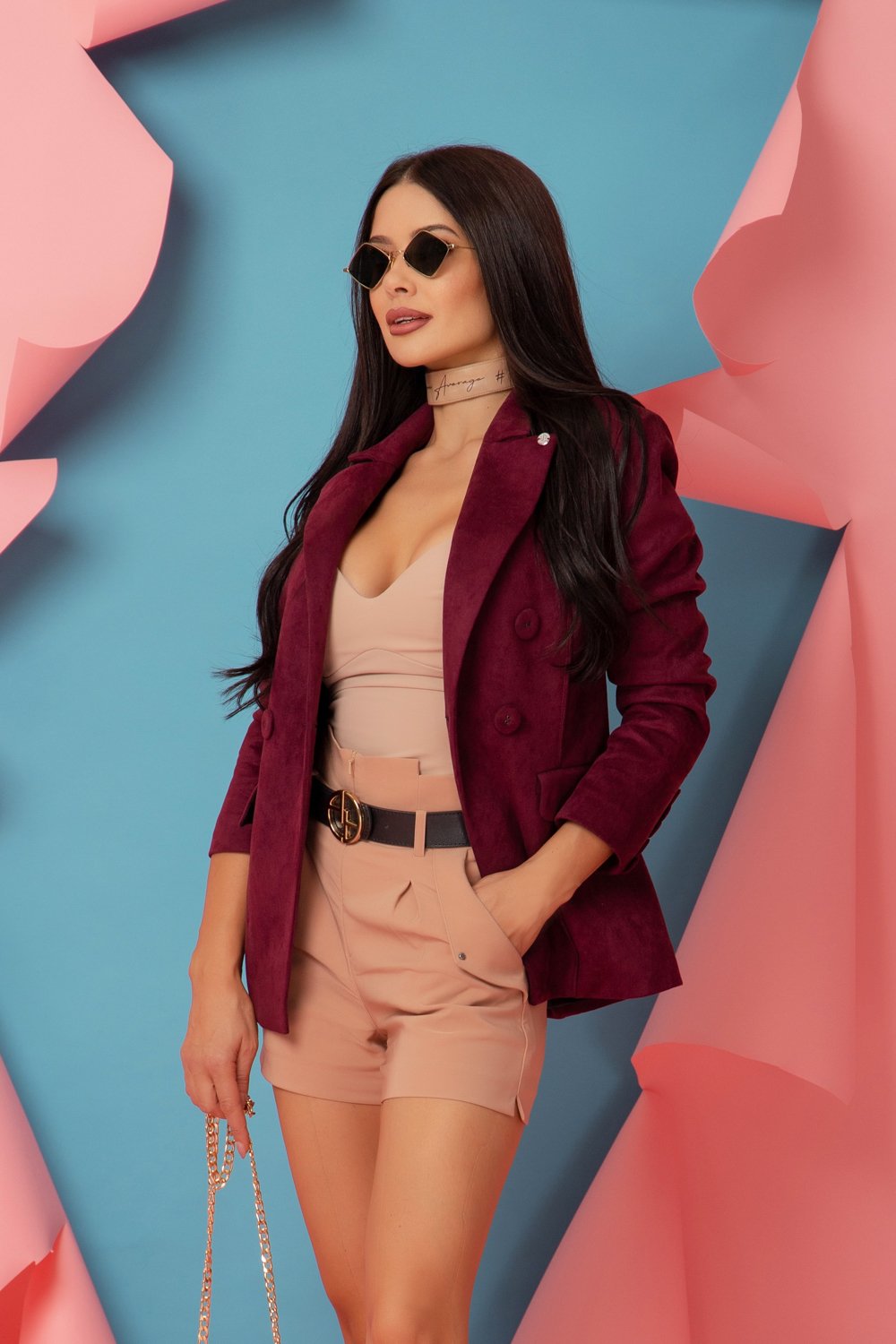 Barbie life doll Blazer - Bordo - Imagine 11