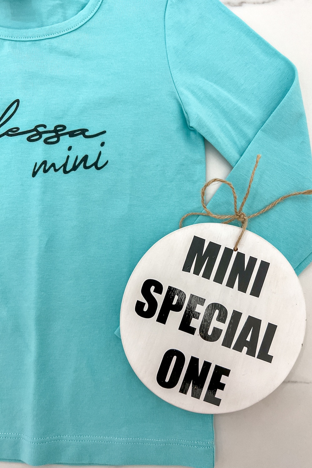 Alessa mini Bluză Cu Mânecă Lungă - Mentă - Imagine 5