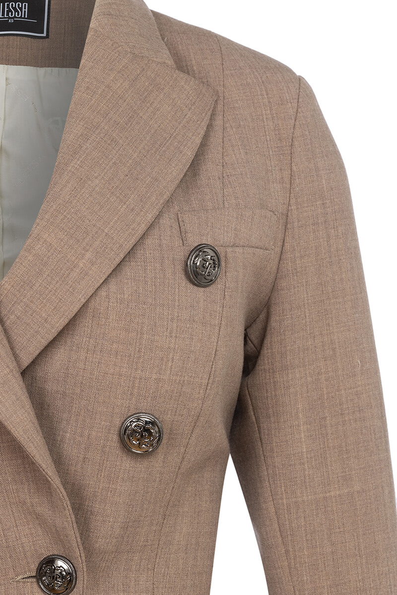 Make It Yours Blazer - Light Brown - Imagine 18