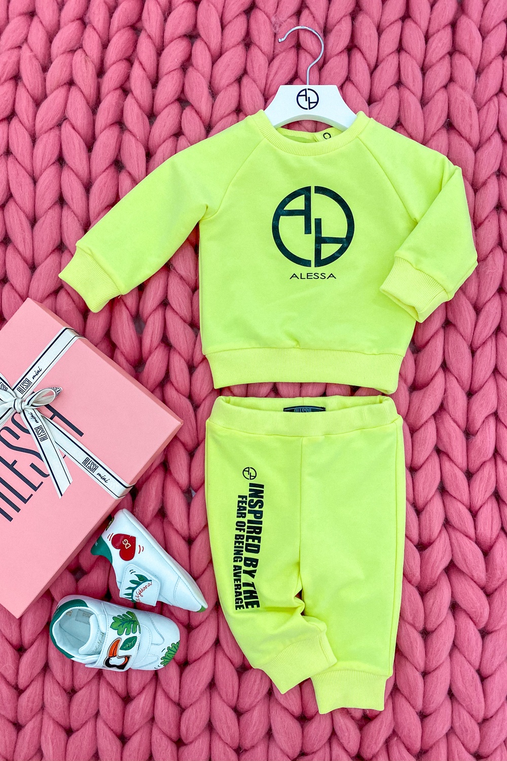 Keep your focus Alessa mini set – neon galben - Imagine 10