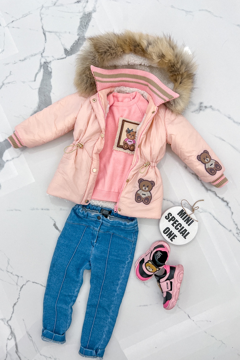 Alessa Bear Mini Parka - Imagine 7
