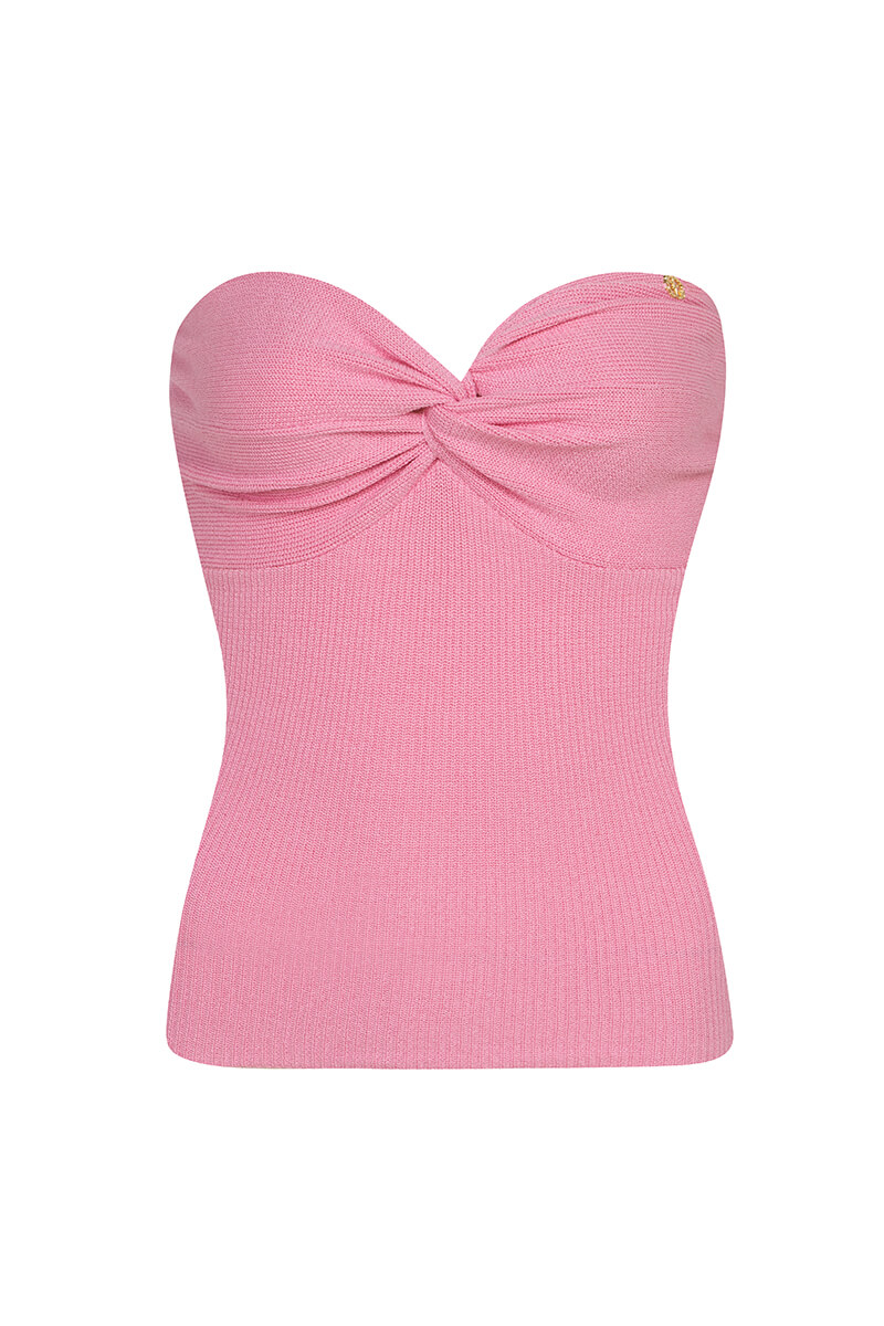Reason To Smile Top Tricotat - Pink - Imagine 13