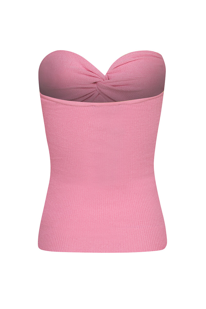 Reason To Smile Top Tricotat - Pink - Imagine 21