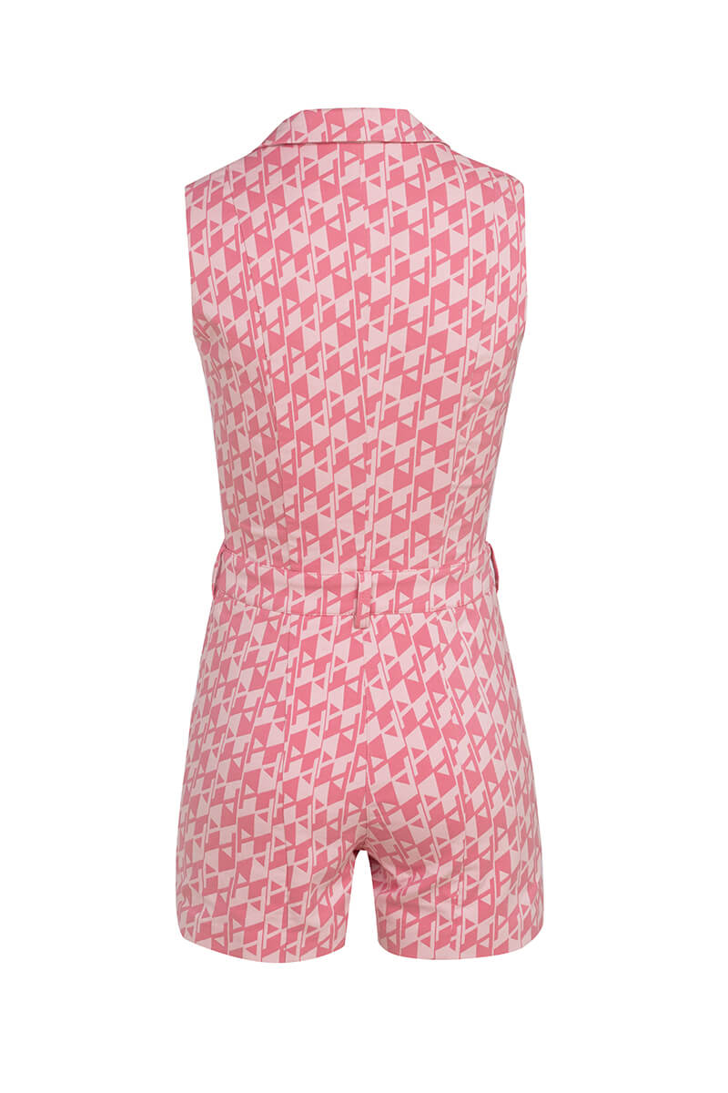 Dazzle Delight Salopetă Scurtă - Pink - Imagine 23