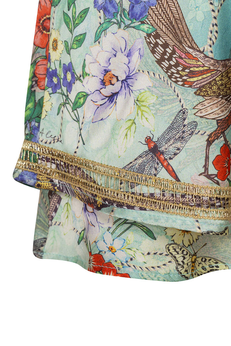 Secret Garden Ruffles Pantaloni Scurți - Imagine 62