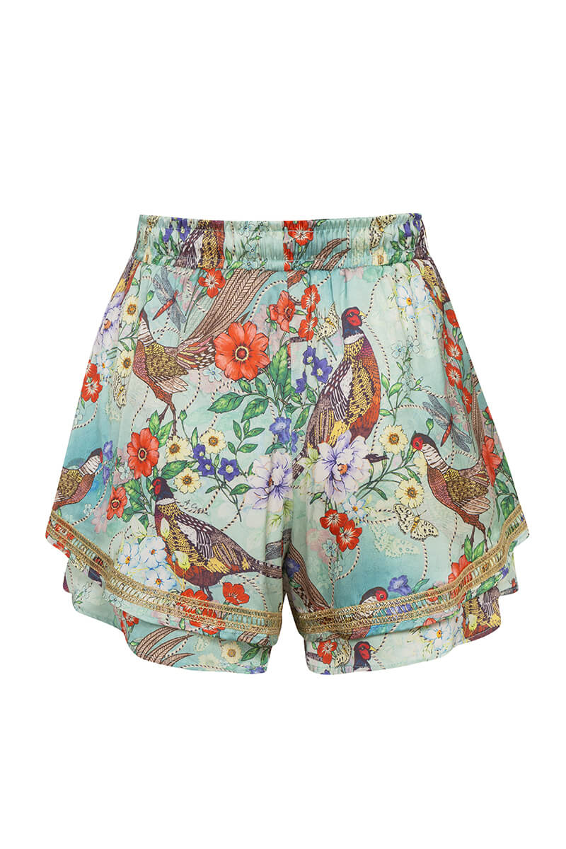 Secret Garden Ruffles Pantaloni Scurți - Imagine 63