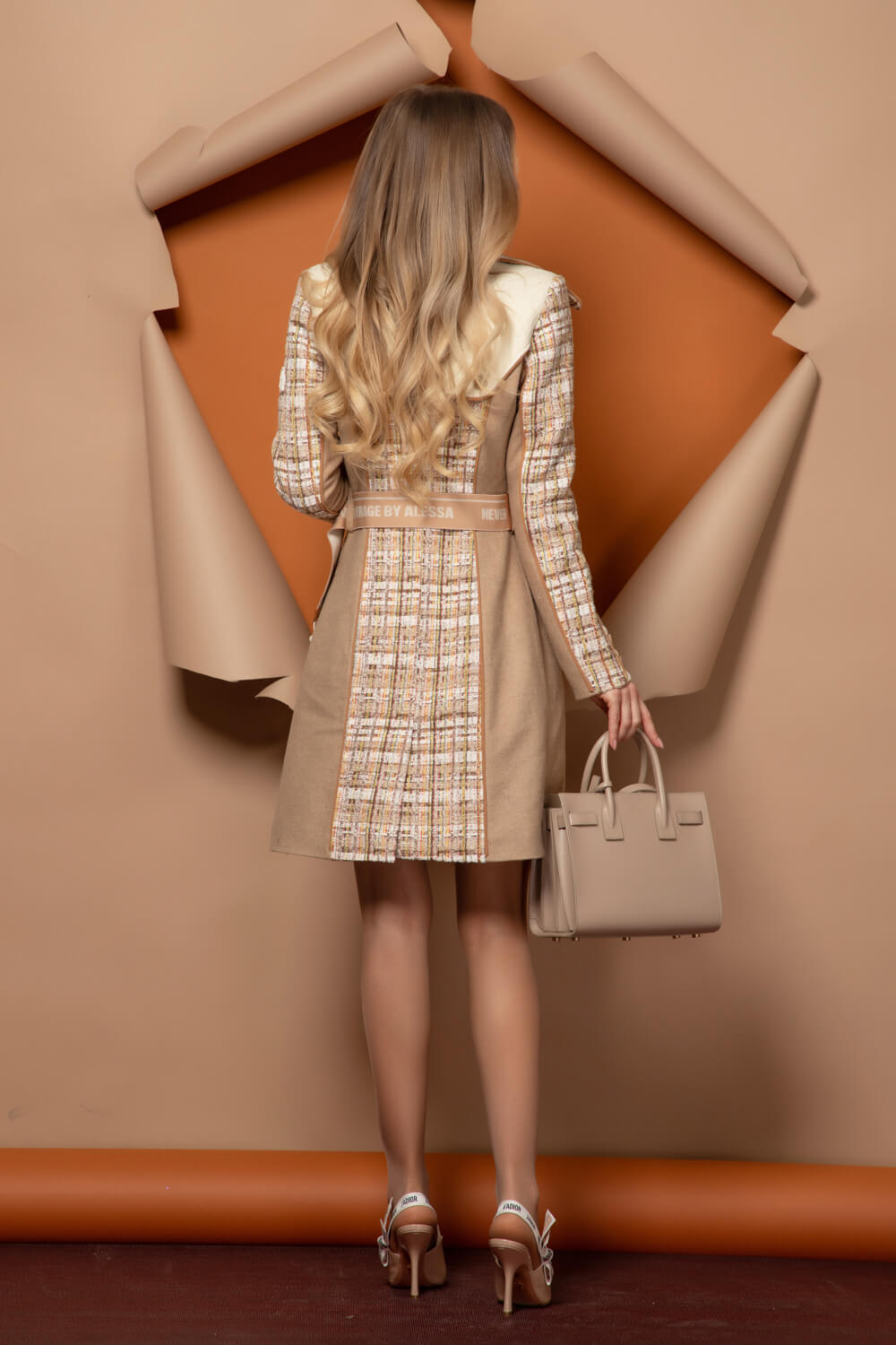 Fabuluxe Palton Cu Curea Detasabilă - Imagine 21