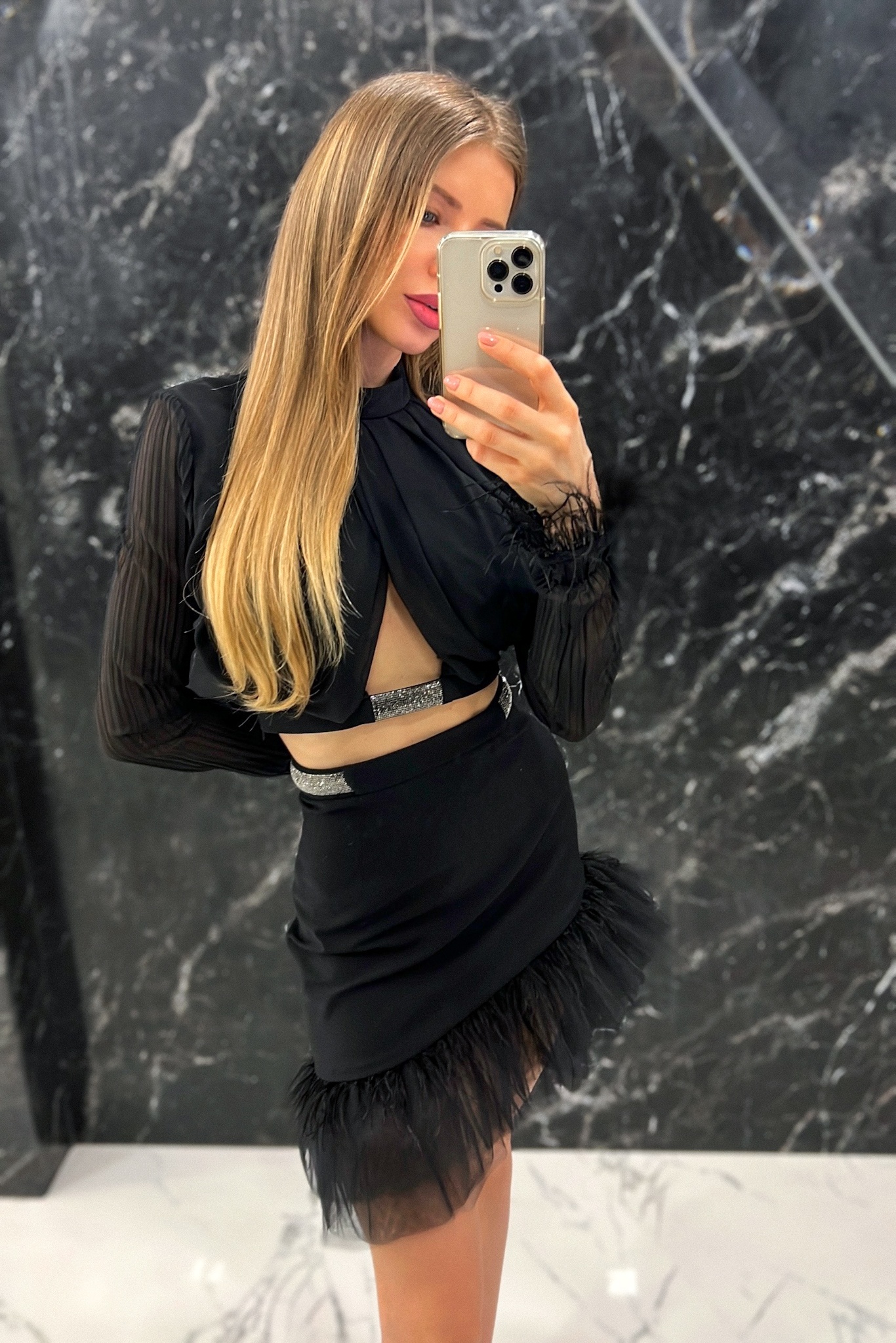 Hit The Dance floor Crop Top - Dark Crystal - Imagine 14