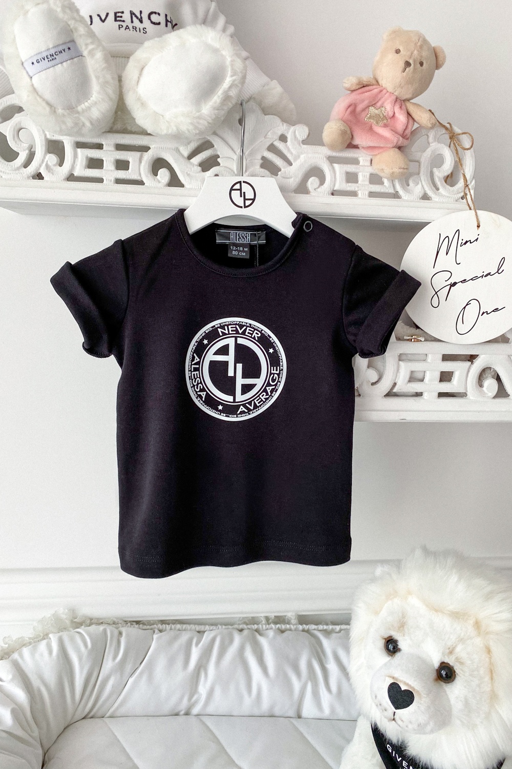 Always Invited Alessa mini T-Shirt Cu logo - neagră - Imagine 6