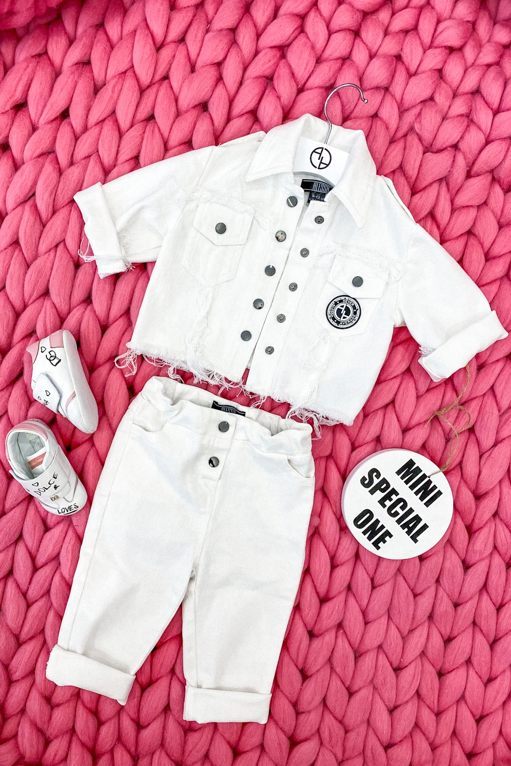 Feel This Moment mini Blugi lungi - ecru - Imagine 10