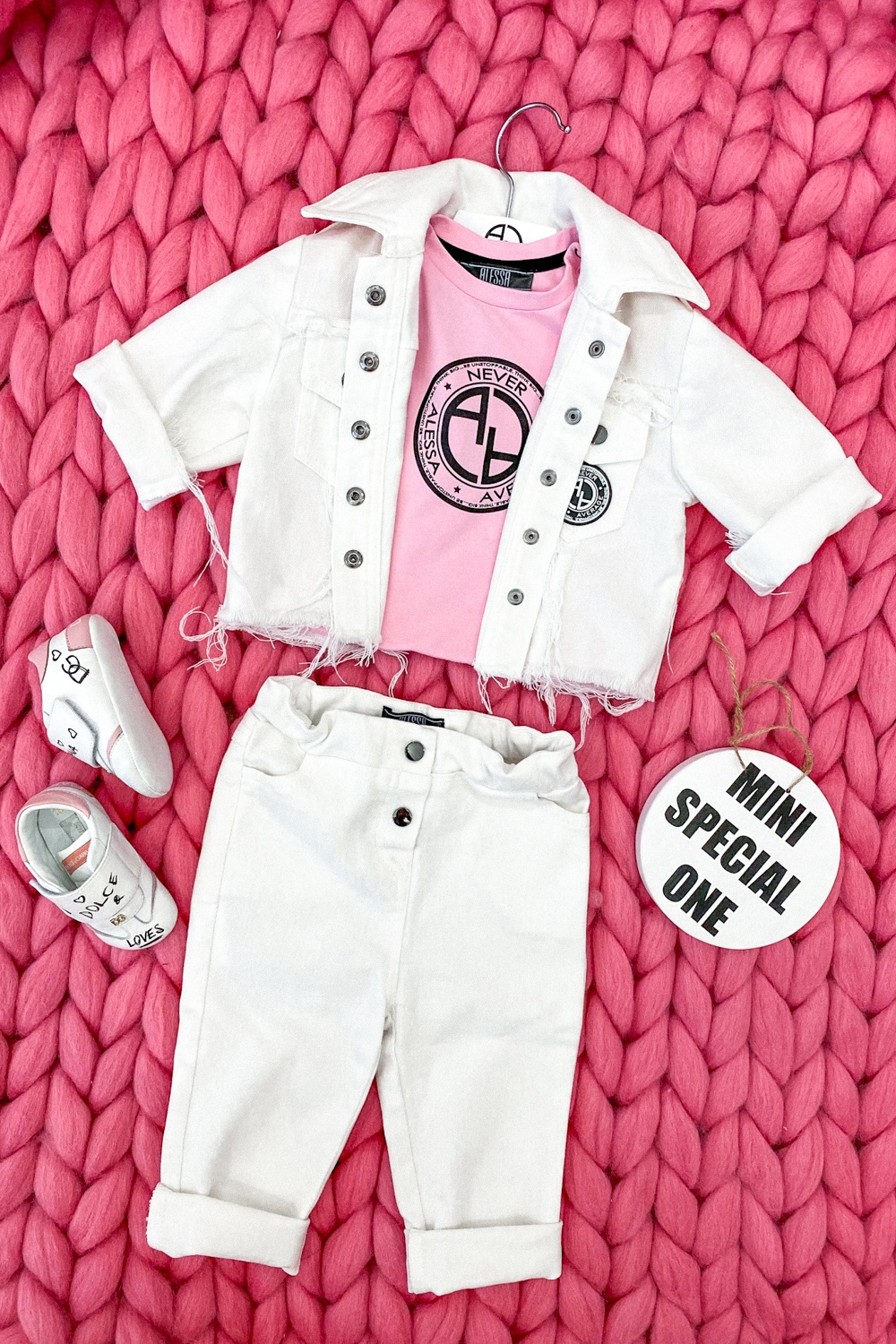 Always Invited Mini T-Shirt Cu Logo - Pink - Imagine 7