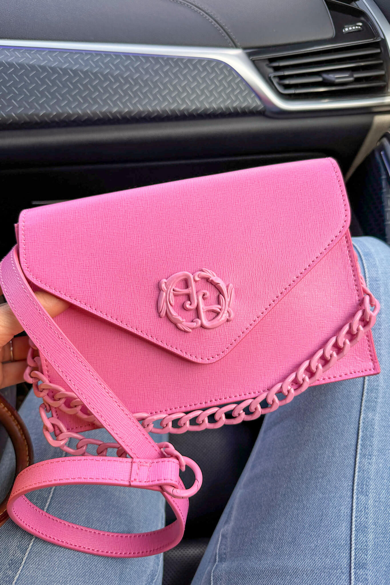 Rococo Logo Geanta - Candy Pink - Imagine 10