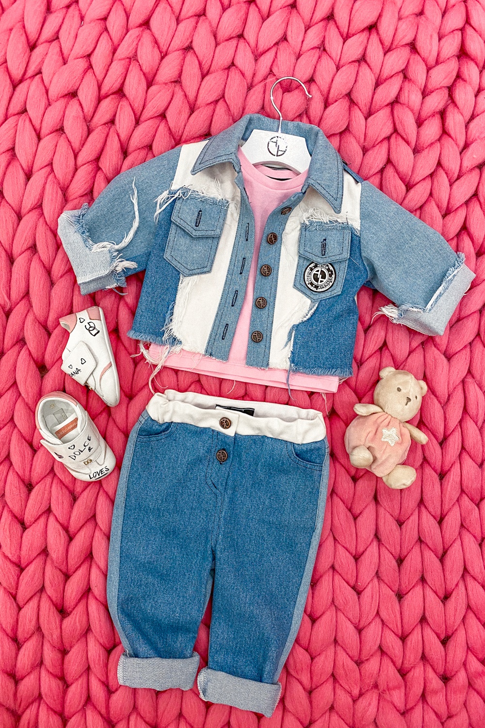 Feel This Moment mini Geacă din denim - 3 culori - Imagine 10