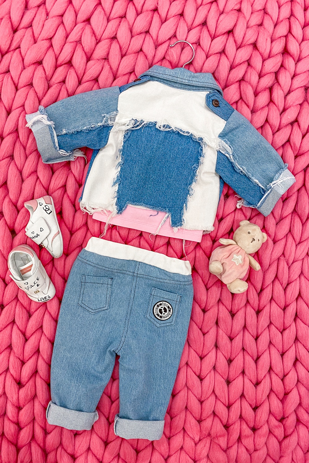 Feel This Moment mini Geacă din denim - 3 culori - Imagine 12