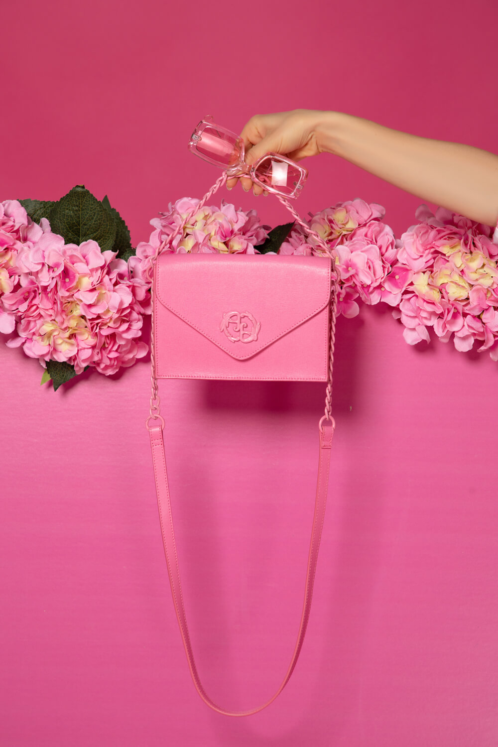 Rococo Logo Geanta - Candy Pink - Imagine 9