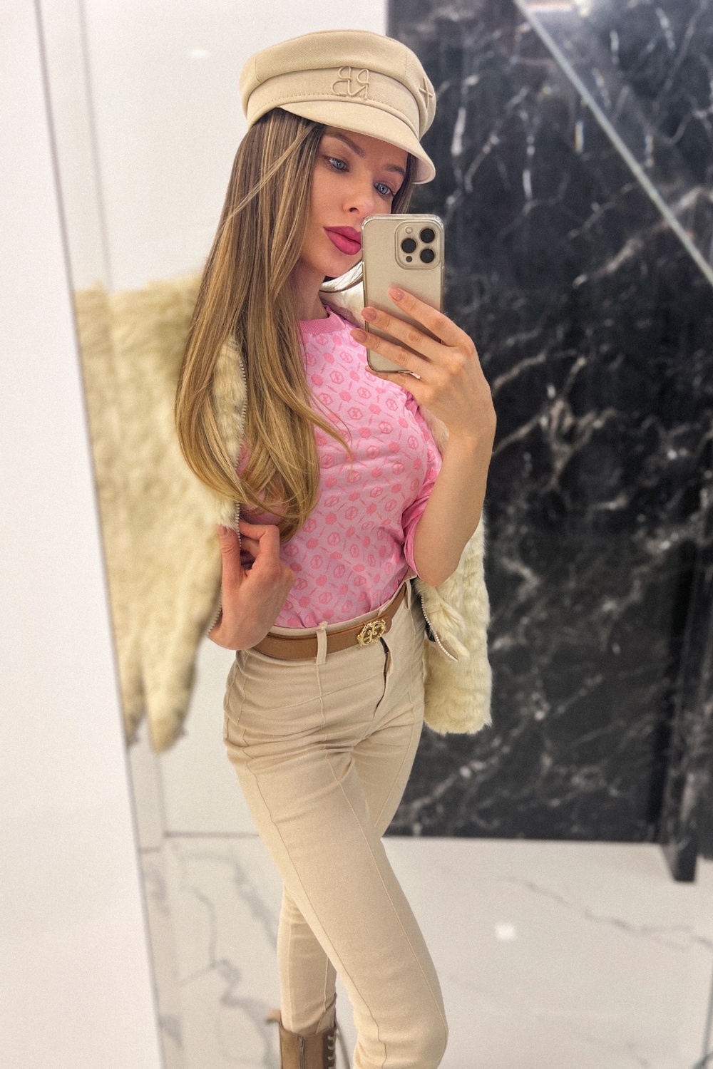 Pleasure To Wear Bluza Cu Mâneci 3/4 - Light Pink - Imagine 18