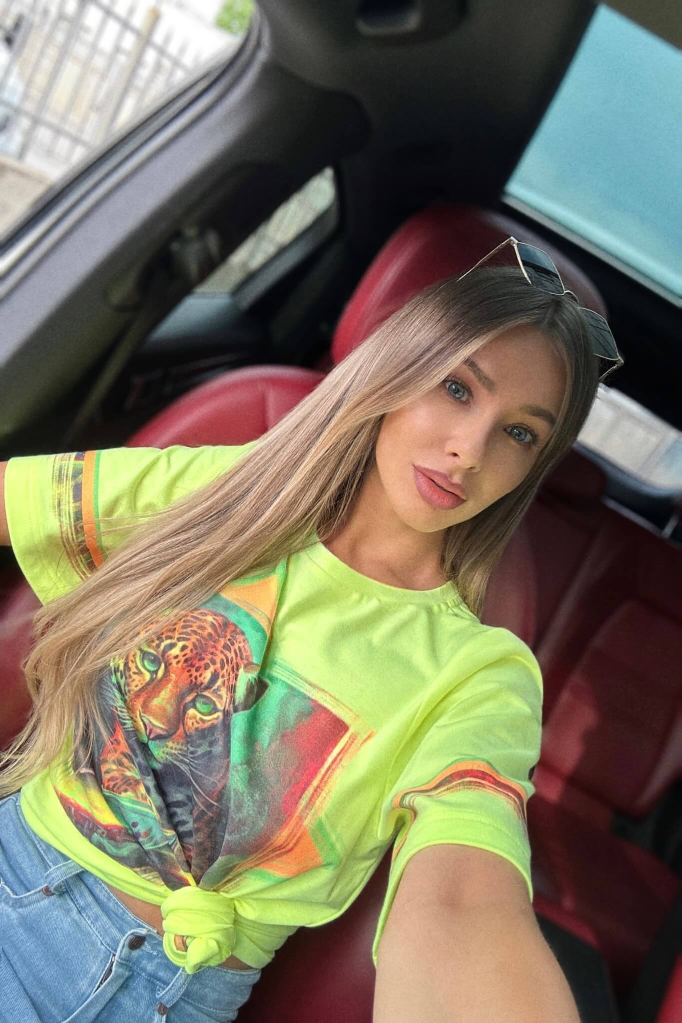 Style Revolution Tricou Din Bumbac - galben neon - Imagine 13
