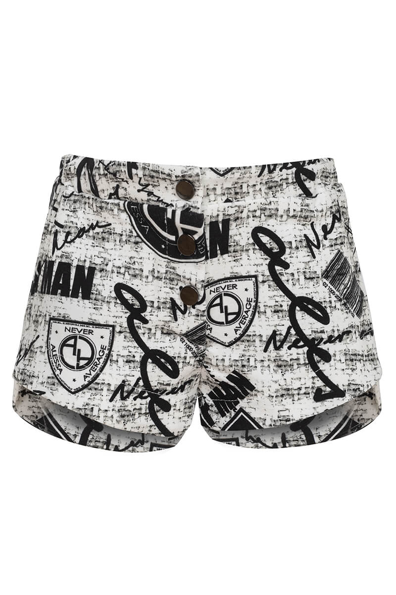 Run The World Alessa Mini Pantaloni Scurti - Print - Imagine 10