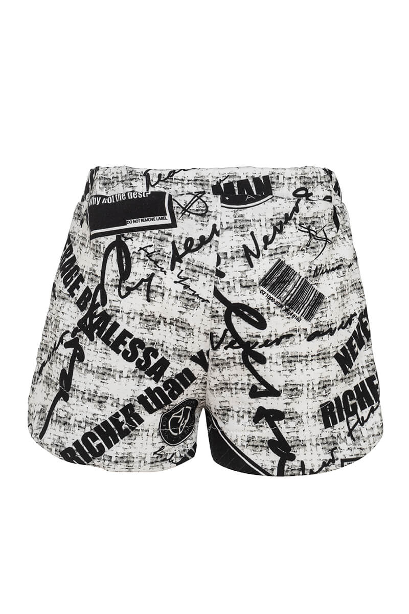 Run The World Alessa Mini Pantaloni Scurti - Print - Imagine 7