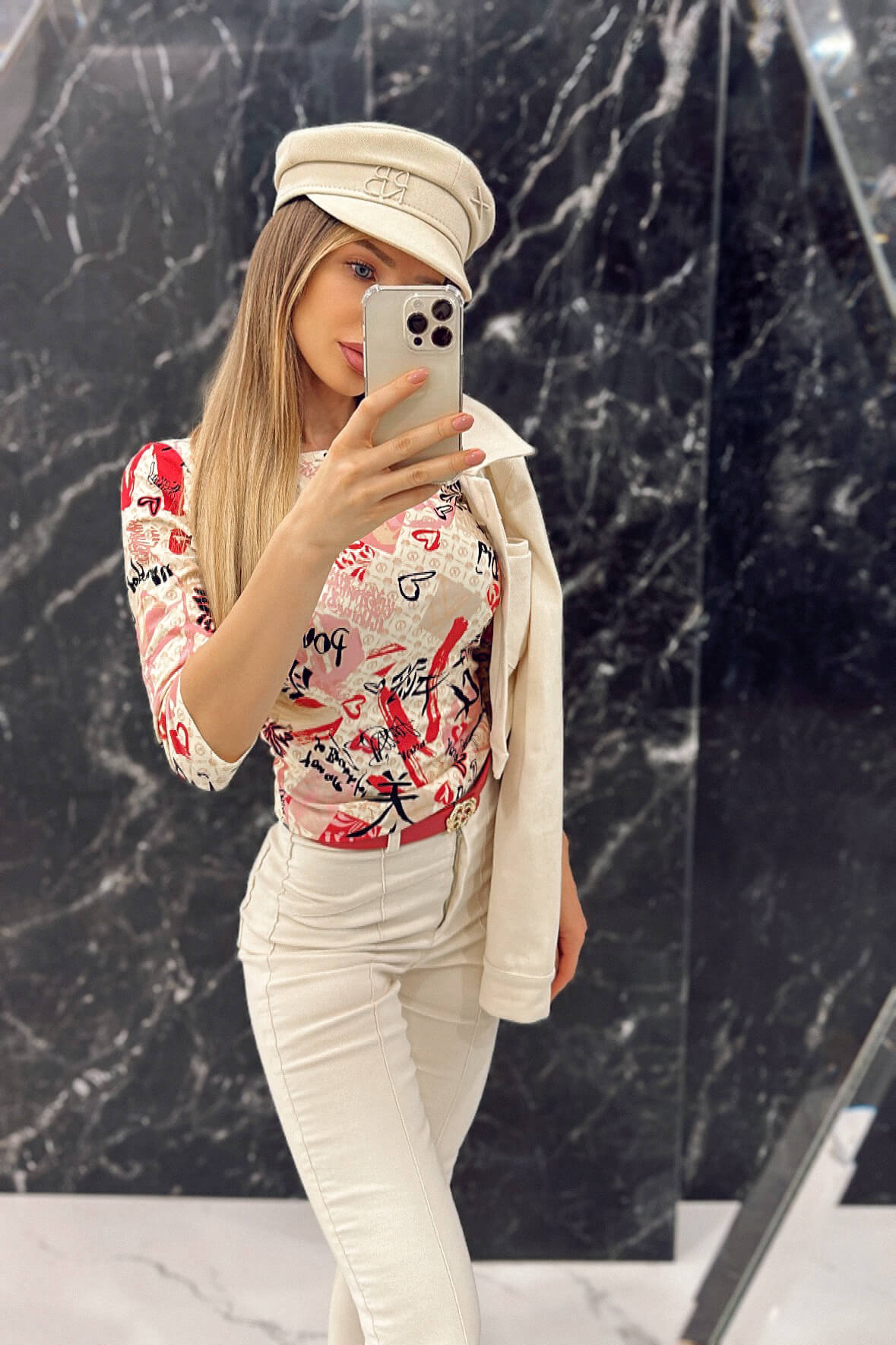 Alessa Everyday Bluza cu Mâneci 3/4 - Love Power Beauty - Imagine 7