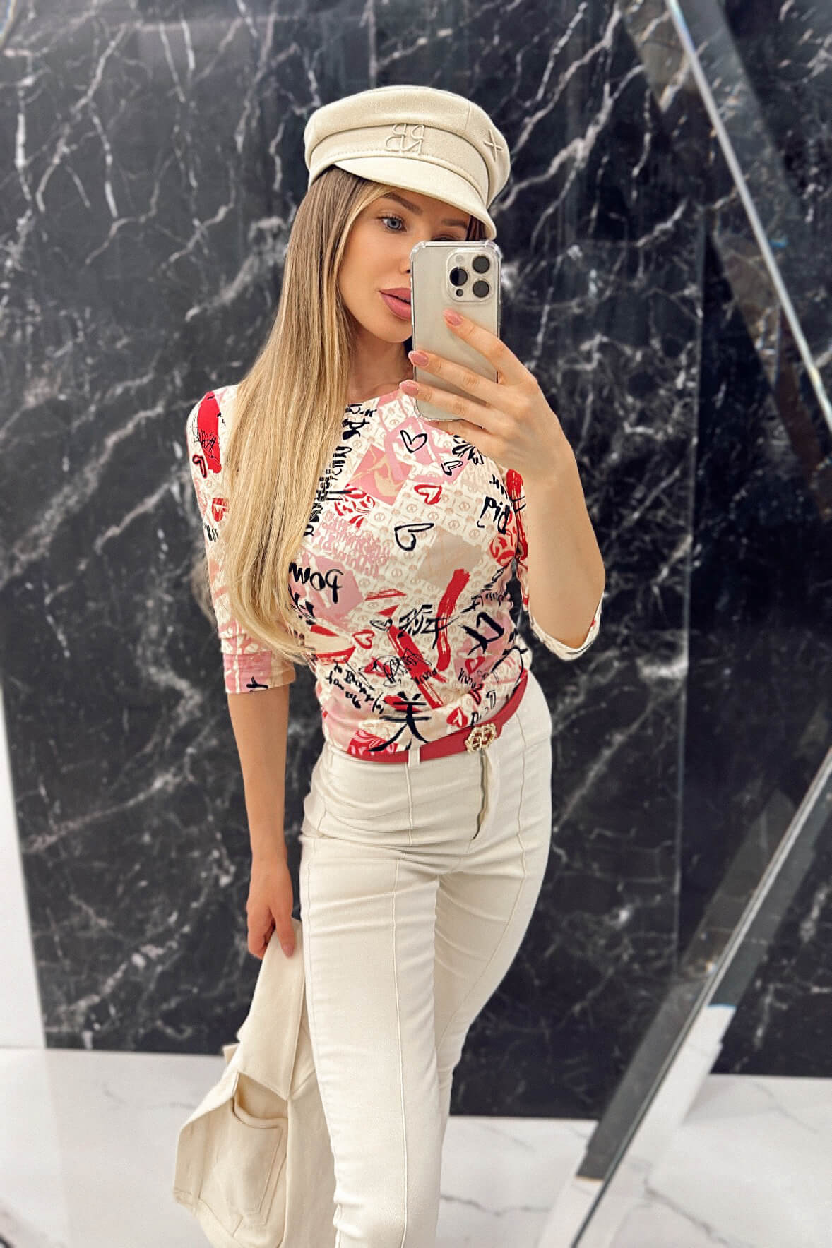Alessa Everyday Bluza cu Mâneci 3/4 - Love Power Beauty - Imagine 8