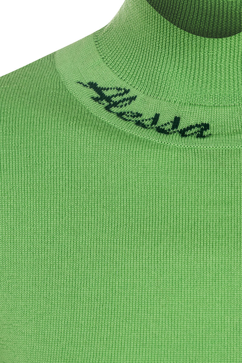 Dreamy Hug Pulover din lână - Green - Imagine 14