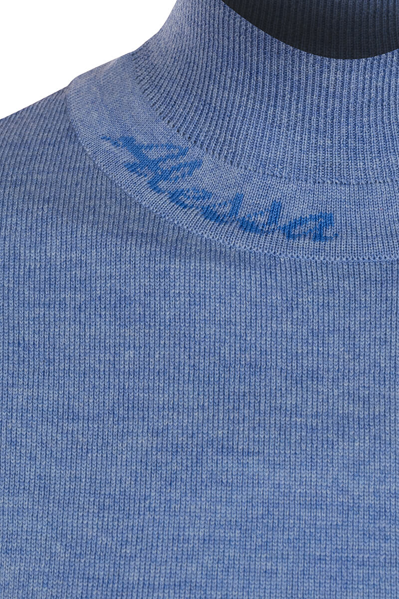 Dreamy Hug Tricou din Lână - Blue - Imagine 13