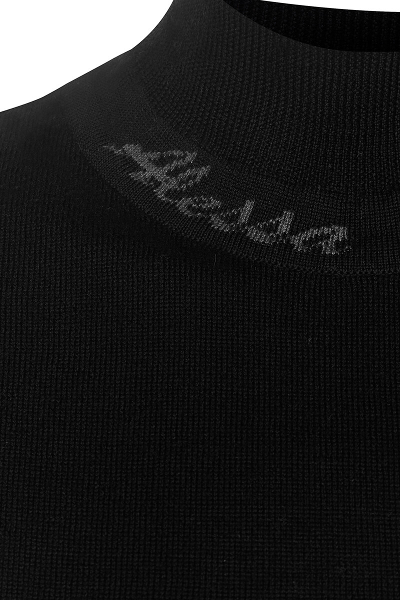 Dreamy Hug Tricou din Lână - Black - Imagine 6