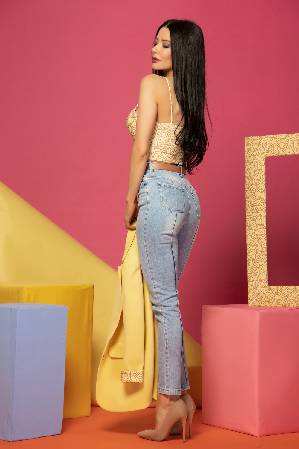 Till Afterglow crop top - Luxury Yellow - Imagine 13
