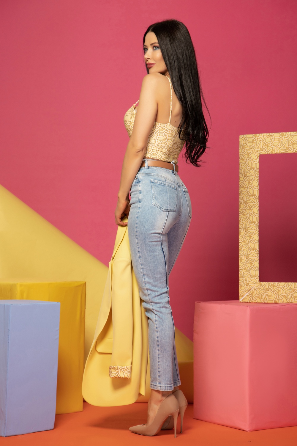 Till Afterglow crop top - Luxury Yellow - Imagine 14