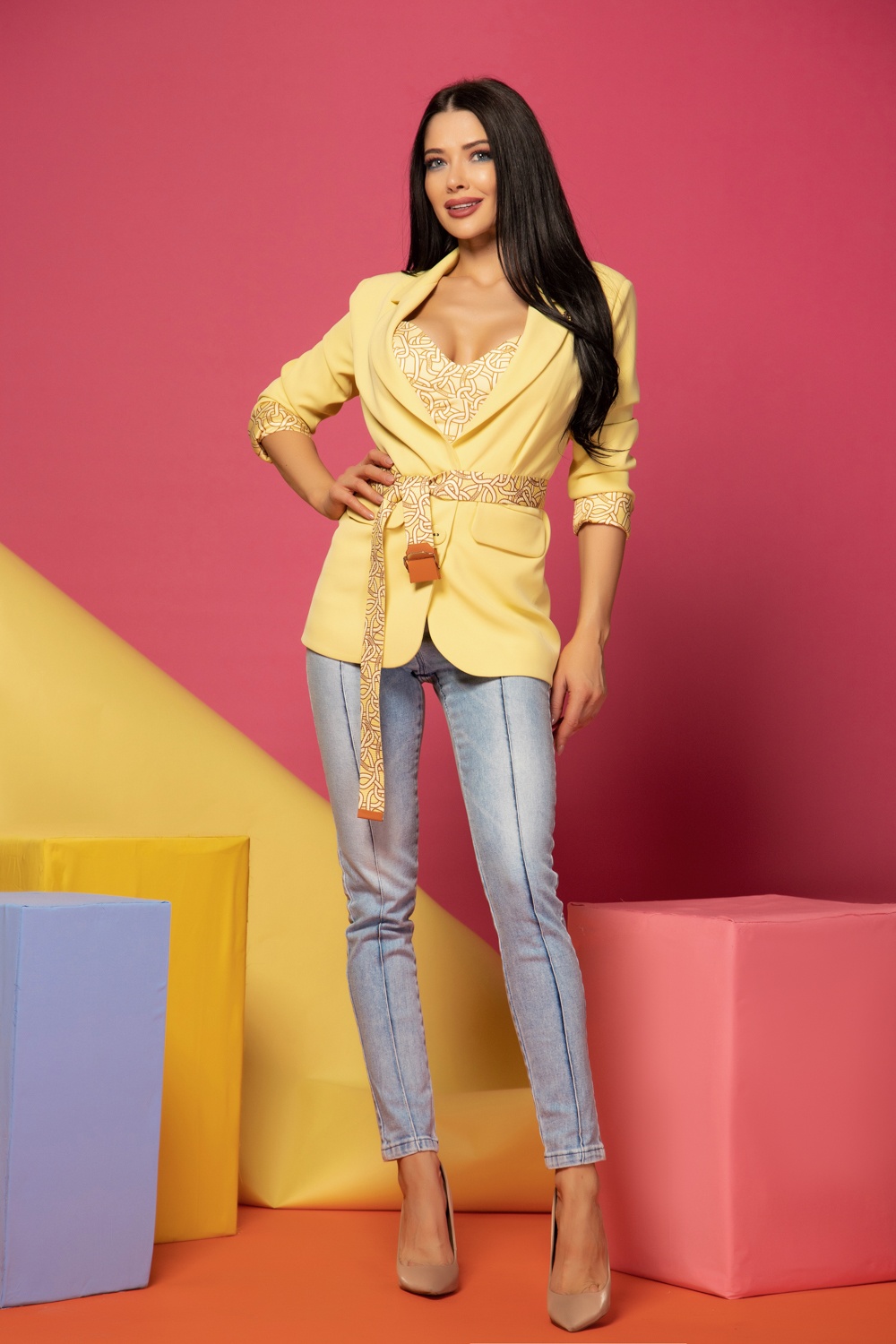 Till Afterglow crop top - Luxury Yellow - Imagine 17
