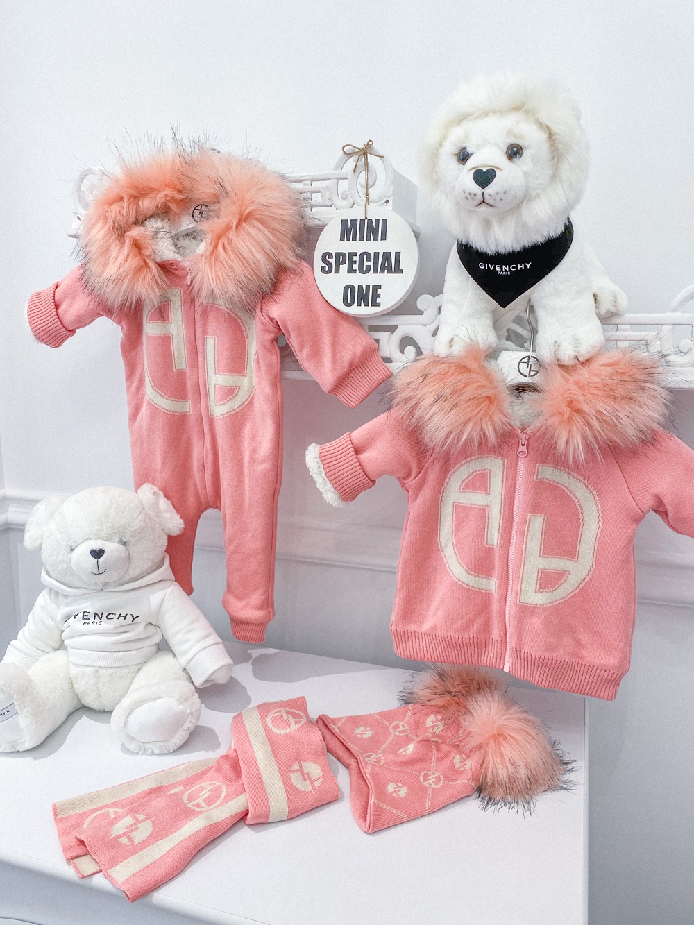 Alessa mini Religion Căciulă tricotată - pink - Imagine 7