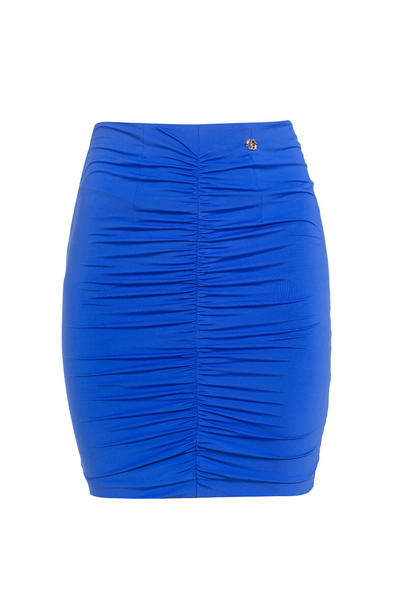 Glance Stealer fustă mini - Blue - Imagine 24