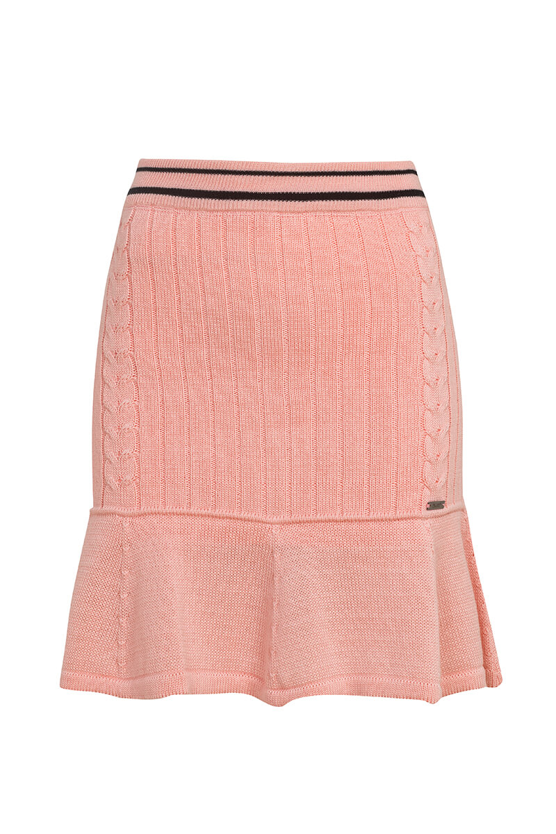 Worth The Wait Fustă din Tricot - Pink - Imagine 13