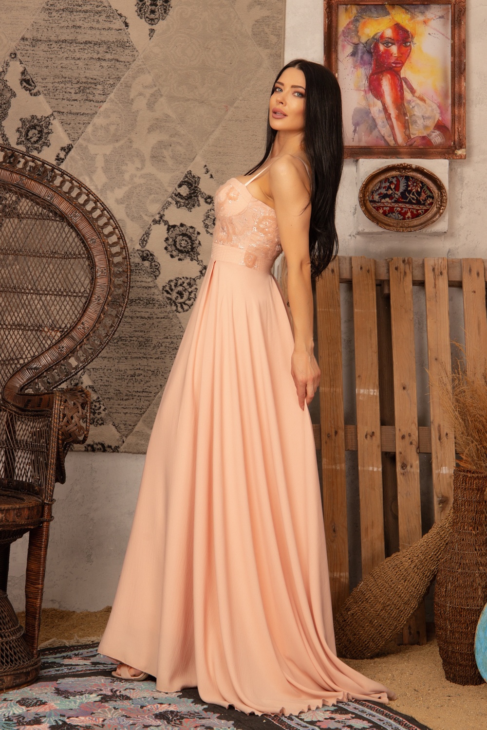 Verified Alessa Maxi Rochie - Imagine 7