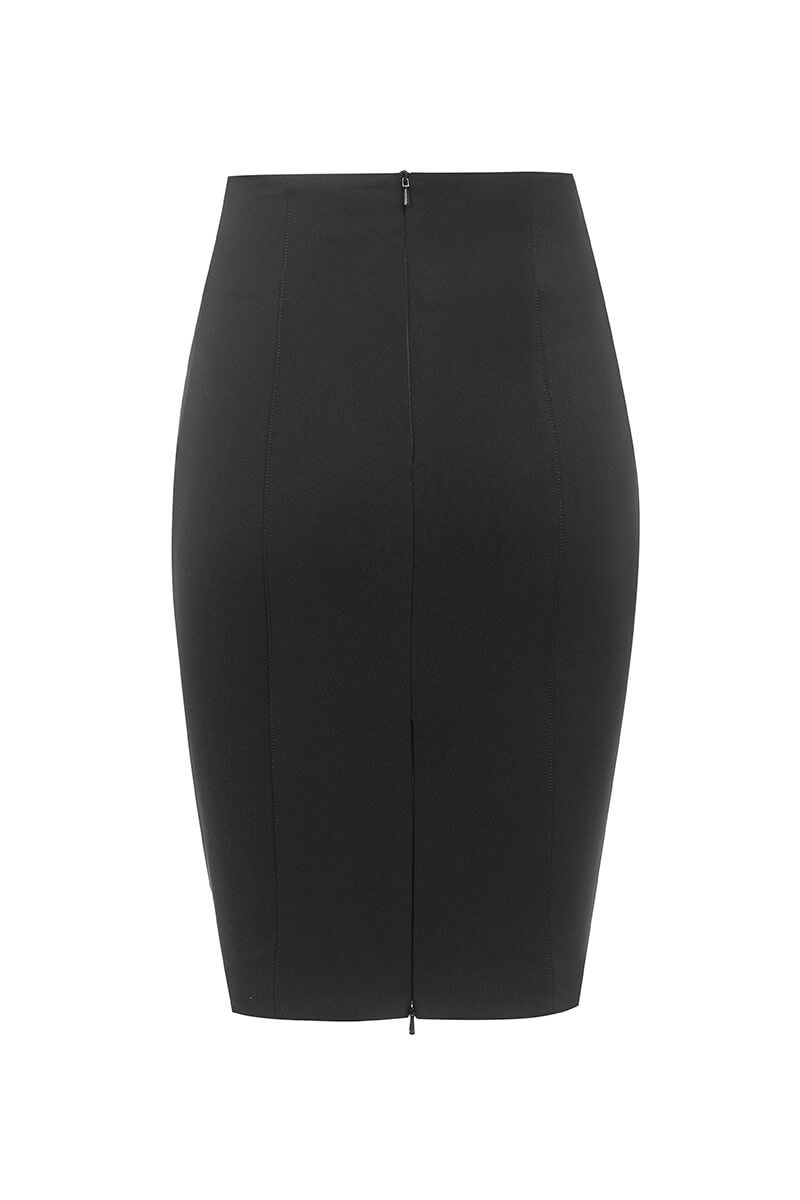 Sizzle in Style Fustă cu Centură Încorporată - Black - Imagine 25