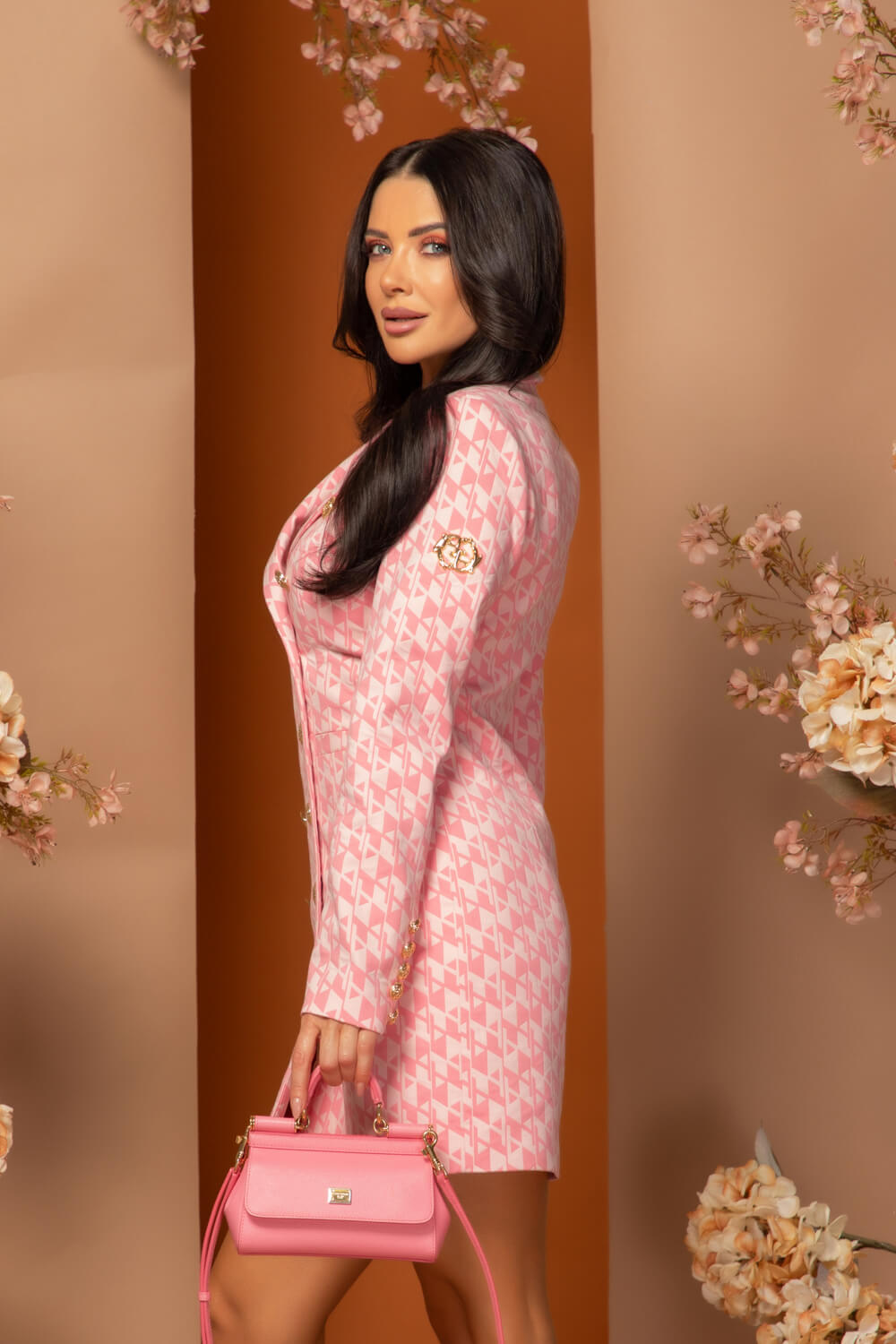 Dazzle Delight Sacou-Rochie - Pink - Imagine 22