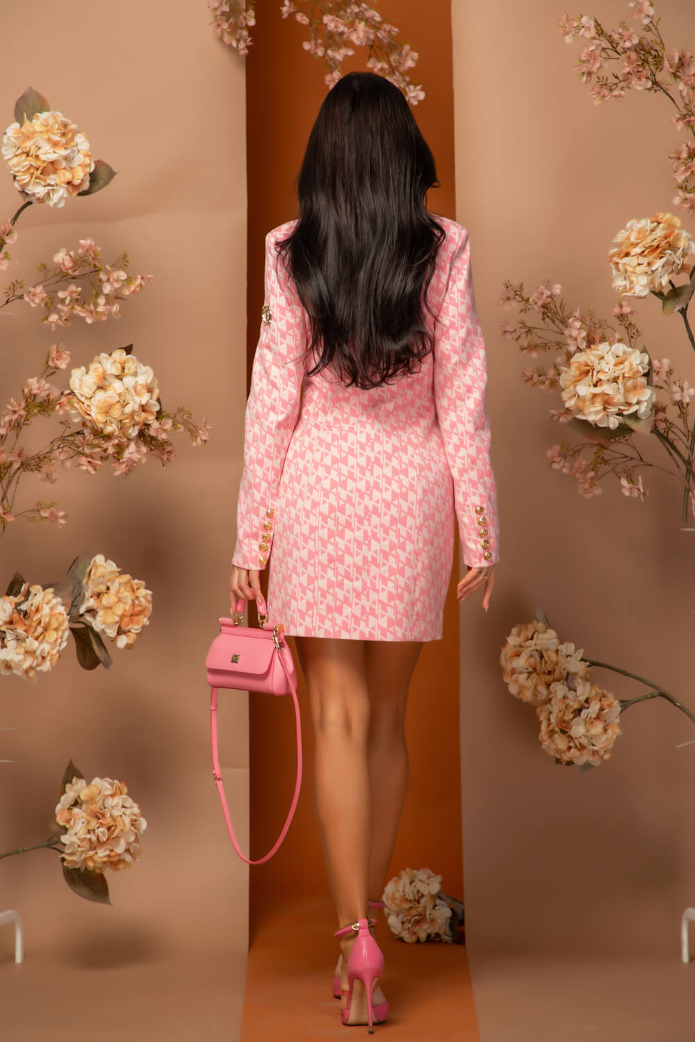 Dazzle Delight Sacou-Rochie - Pink - Imagine 33