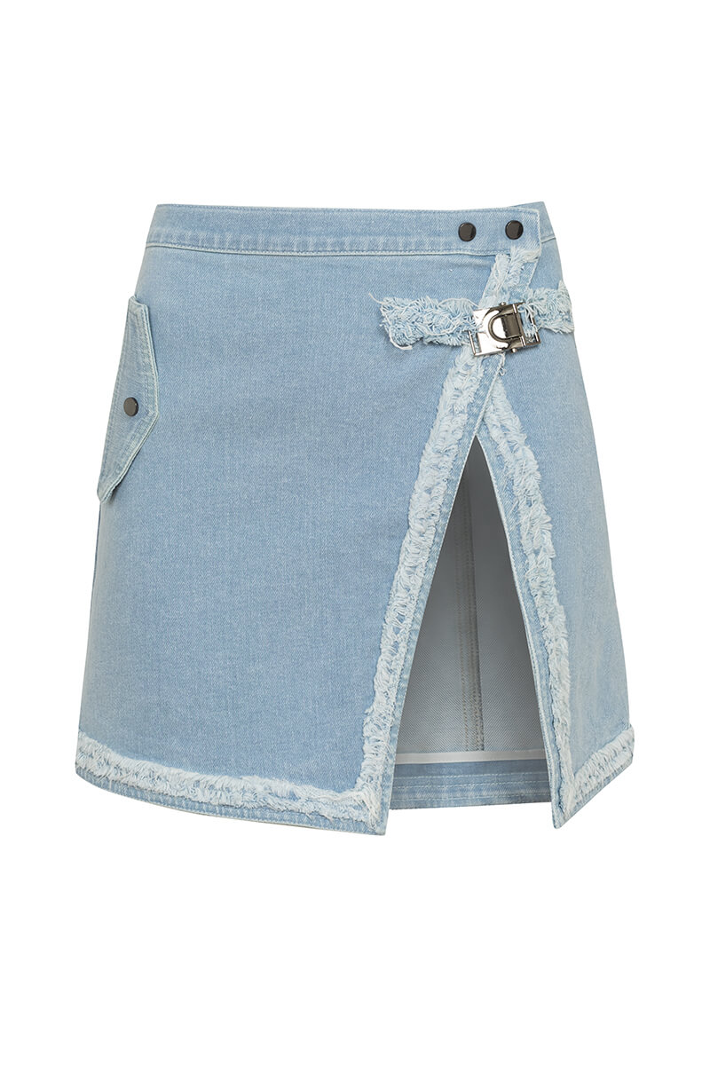 Fusion Muse Fustă-Accesoriu - Light Blue - Imagine 28